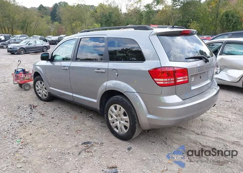 2017 Dodge Journey Se z USA, uszkodzony, nr VIN 3C4PDCAB1HT633612